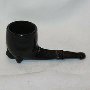 Black Milk Glass Toothpick Holder